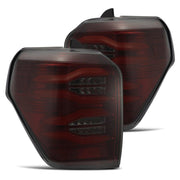 AlphaRex 4Runner Pro Series LED Tail Lights Red-Smoke