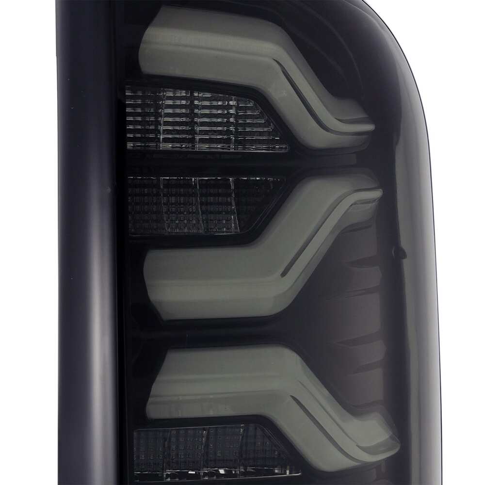 Close Up View Of The AlphaRex Tacoma LUXX Series LED Tail Lights