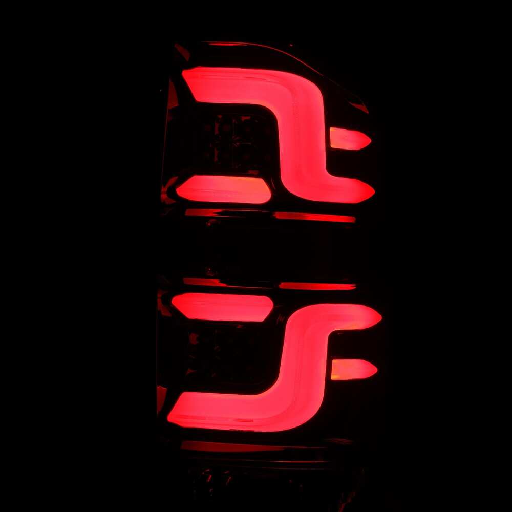 AlphaRex Tundra Pro Series LED Tail Lights In The Dark