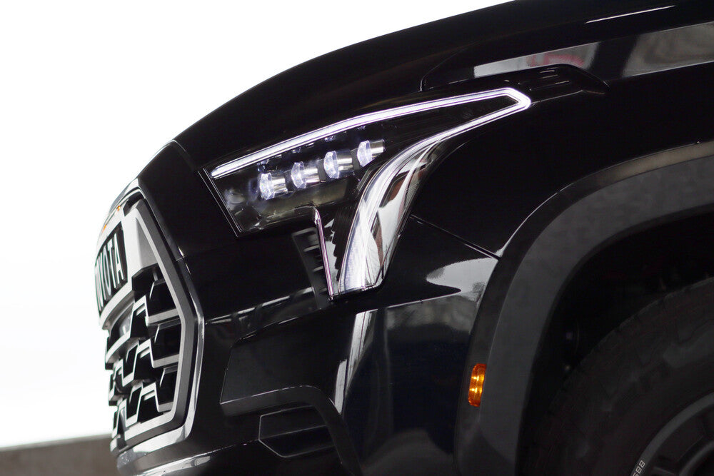 AlphaRex NOVA Series LED Tundra/Sequoia Headlights Side View
