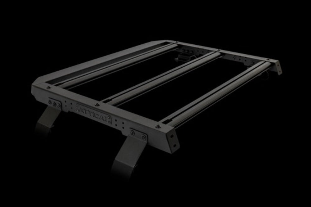 Side View Of The Compact Attica 4x4 Terra Series Ford Bronco Roof Rack
