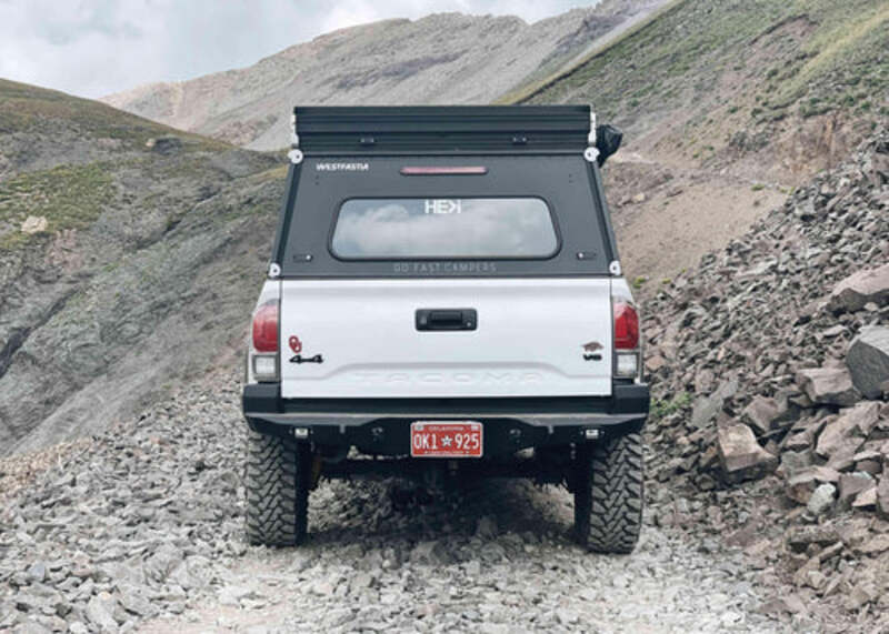 Backwoods 3rd Gen Tacoma Rear Bumper Front View
