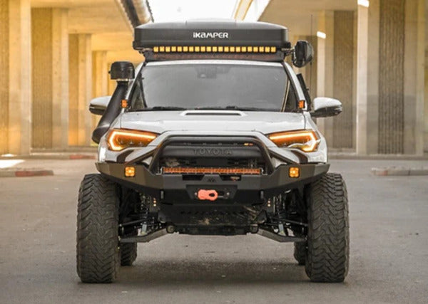 Front View Of The Backwoods 5th Gen 4Runner Front Bumper