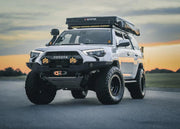 Backwoods 5th Gen 4Runner Front Bumper With Skid Plates Installed