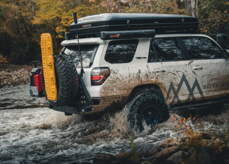4Runner Going Through Water With Backwoods 5h Gen 4Runner Rear Bumper