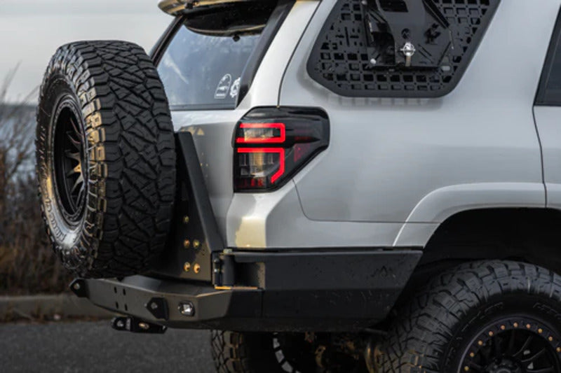 Side View Of The Backwoods 5h Gen 4Runner Rear Bumper
