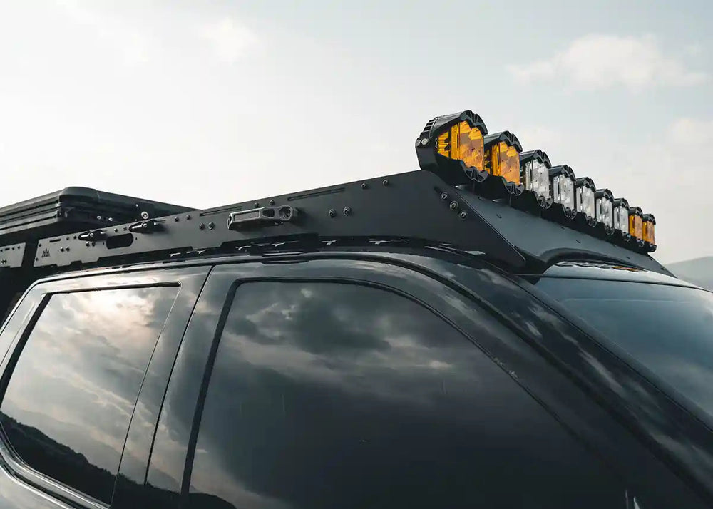 Side with LED lights