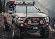 Backwoods 3rd Gen Tacoma Front Bumper Mounted On A Vehicle