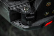 Backwoods 3rd Gen Tacoma Dual Swing Out Rear Bumper Joints Close Up 