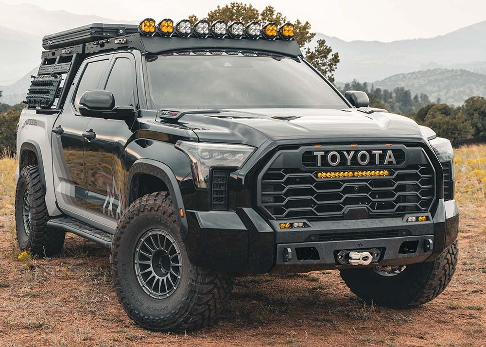 Backwoods Tundra Scout Front Bumper Installed