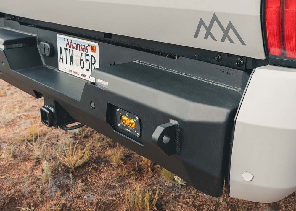 Backwoods 3rd Gen Tundra Rear BumperWith Mounted Lights