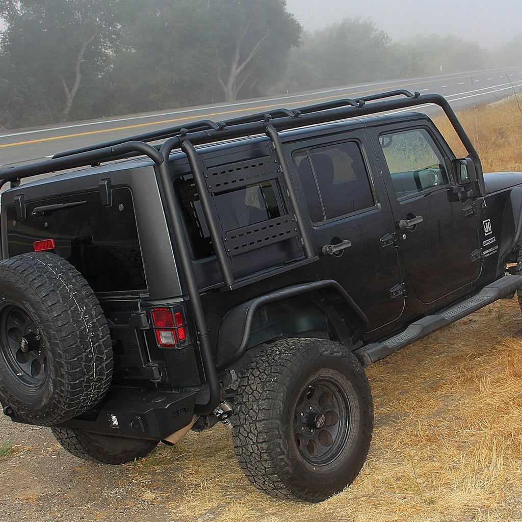 Off Road Rack Body Armor 4x4 Jeep Wrangler JK 2 Door Cargo Roof Rack – Off Road Tents