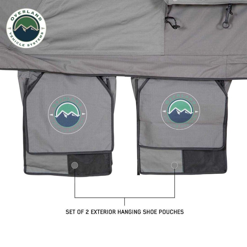 boot bags of the nomadic extended 3 car top tent by ovs