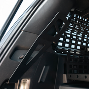 Close Up View of The Cali Raised Interior Rear Side Window MOLLE Panel for 4Runner 6th Gen
