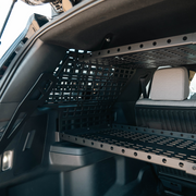 Cali Raised Interior Rear Side Window MOLLE Panel Installed