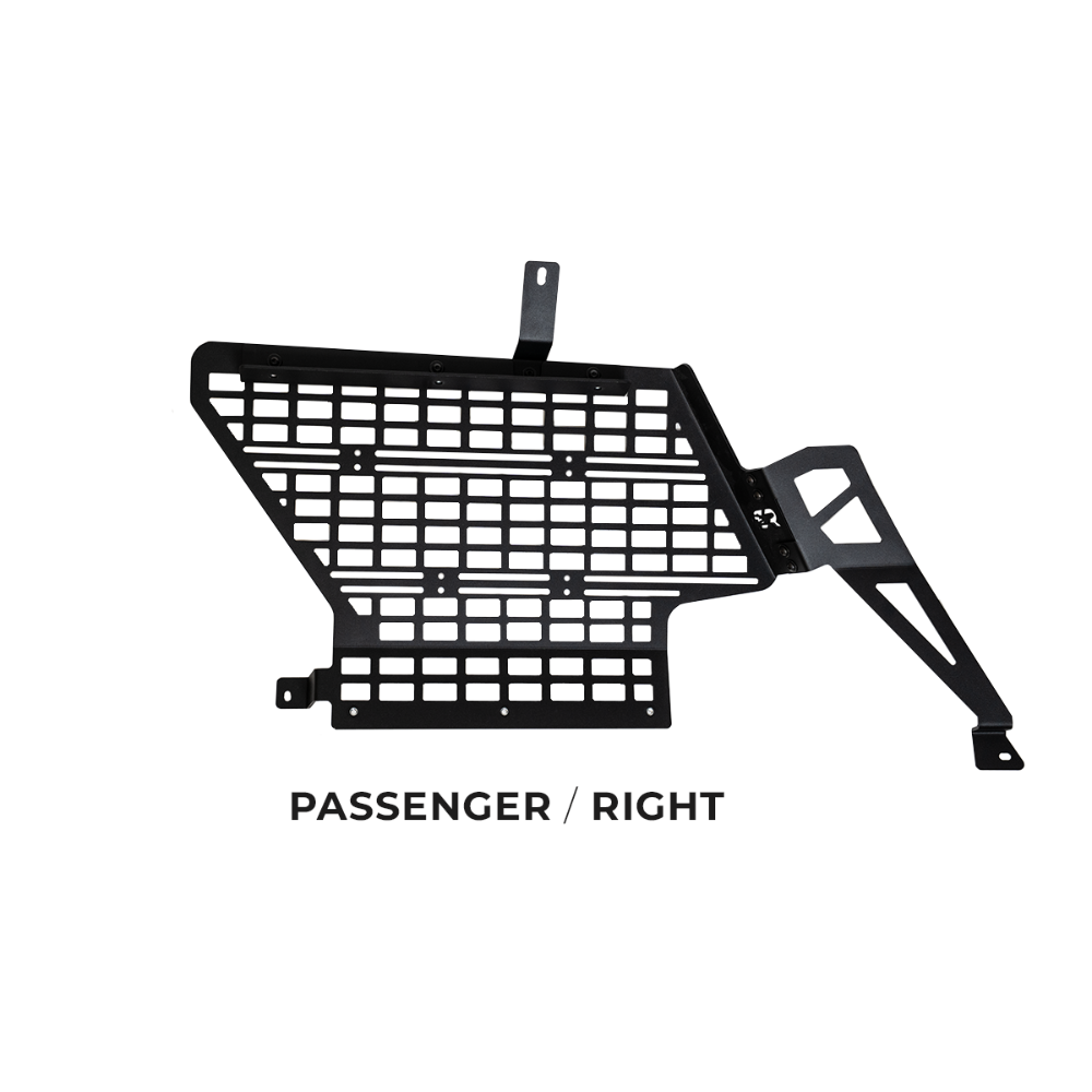 Cali Raised Interior Rear Side Window MOLLE Panel for 4Runner Passenger Side