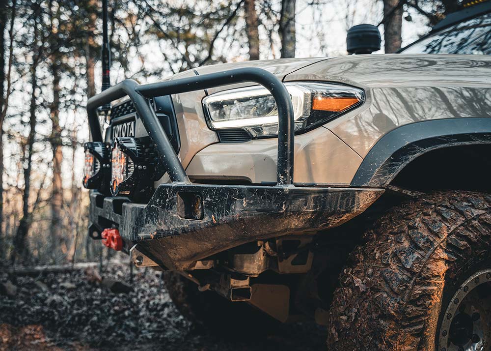 Backwoods Toyota Tacoma 3rd Gen (2016-2023) Hi-Lite Overland Front Bumper [Bull Bar]