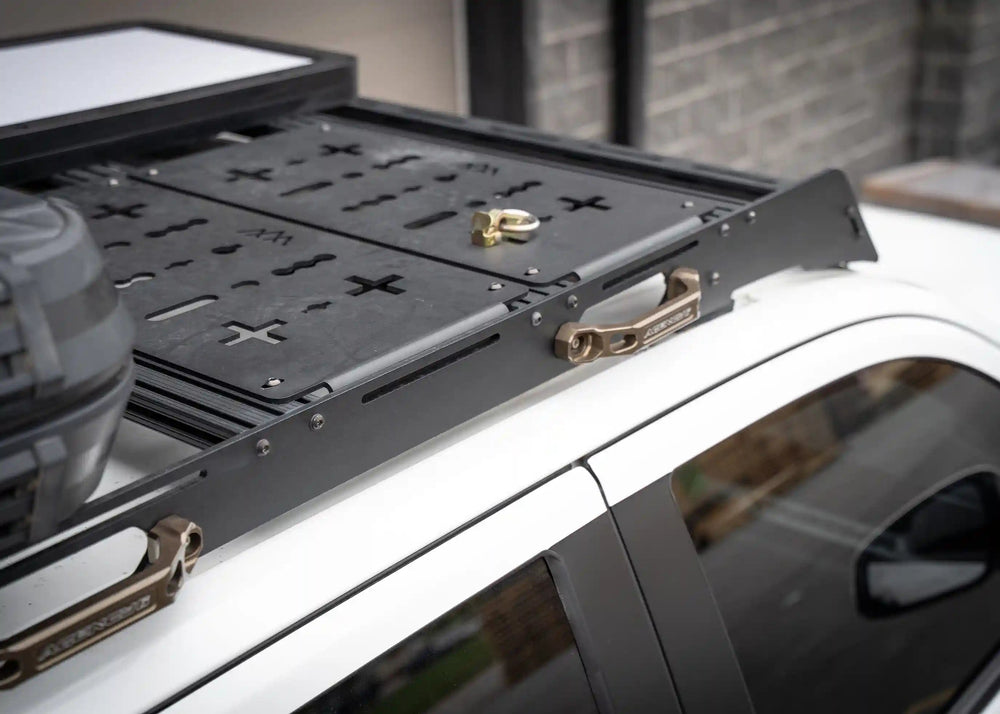 DRIFTR rack with accessories installed
