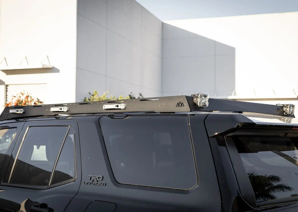 DRIFTR roof rack with LED chase lights mounted