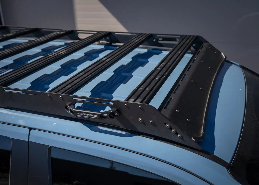 Integrated load bar system on DRIFTR 6th gen 4Runner rack