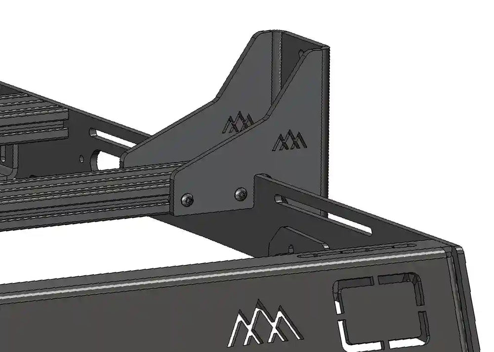 Installation diagram for HD Awning Brackets