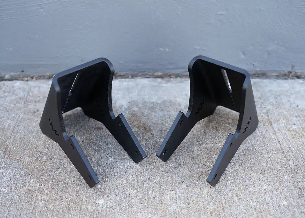 Rear-facing view of HD Awning Brackets