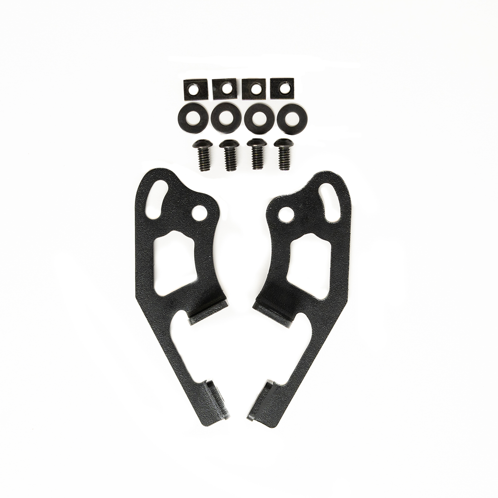 Cali Raised LED Dual Function Light Bar Sherpa Roof Rack Mounting Bracket Kit