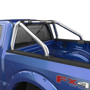 Side Close Up View Of The EGR Stainless Steel Polished F150 Sport Bar