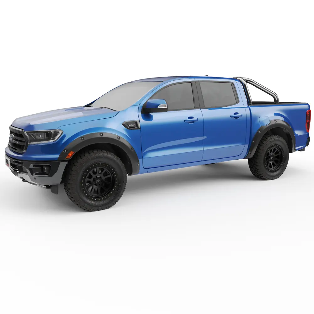 EGR S-Series Polished Stainless Steel Ranger Sport Bar Side View