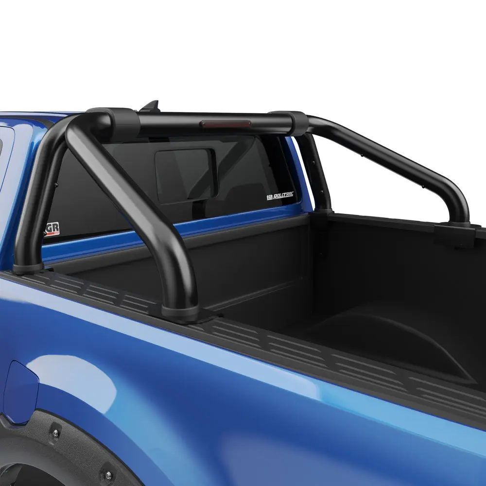 Side Close Up View Of The Mounted EGR Ford Ranger Sport Bar