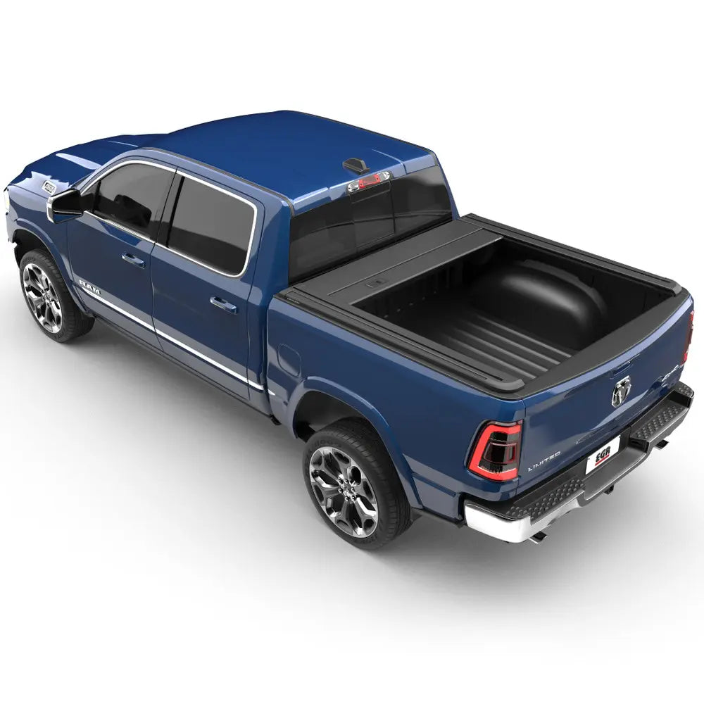EGR RollTrac Manual Retractable Bed Cover Opened