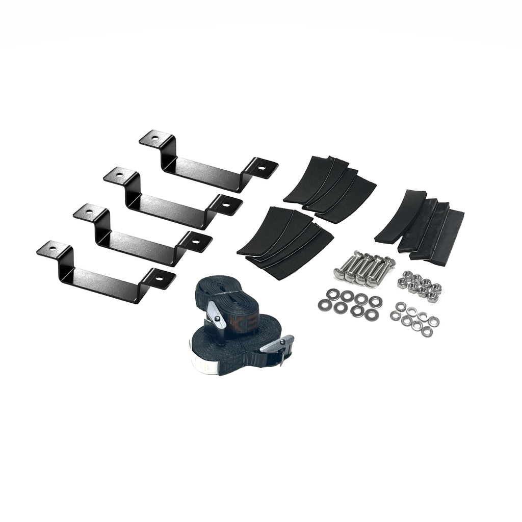 EXR BOLT-ON 'U' BRACKETS, Attach Roof Accessories to Various xBars Styles (4pcs) (EXR2641)