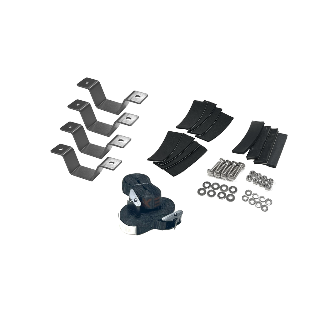 EXR BOLT-ON 'U' BRACKETS, Attach Roof Accessories to Various xBars Styles (4pcs) (EXR2641)