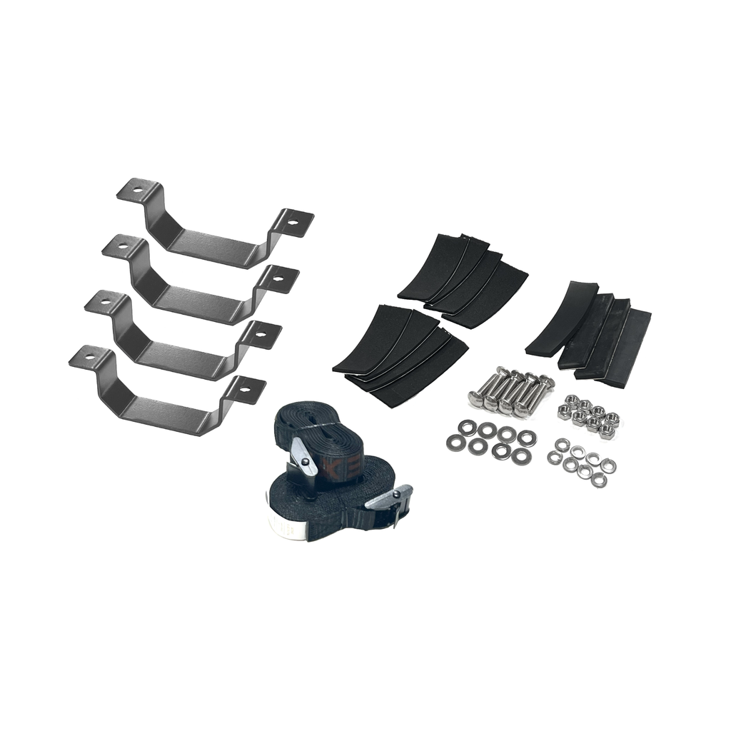 EXR BOLT-ON 'U' BRACKETS, Attach Roof Accessories to Various xBars Styles (4pcs) (EXR2641)
