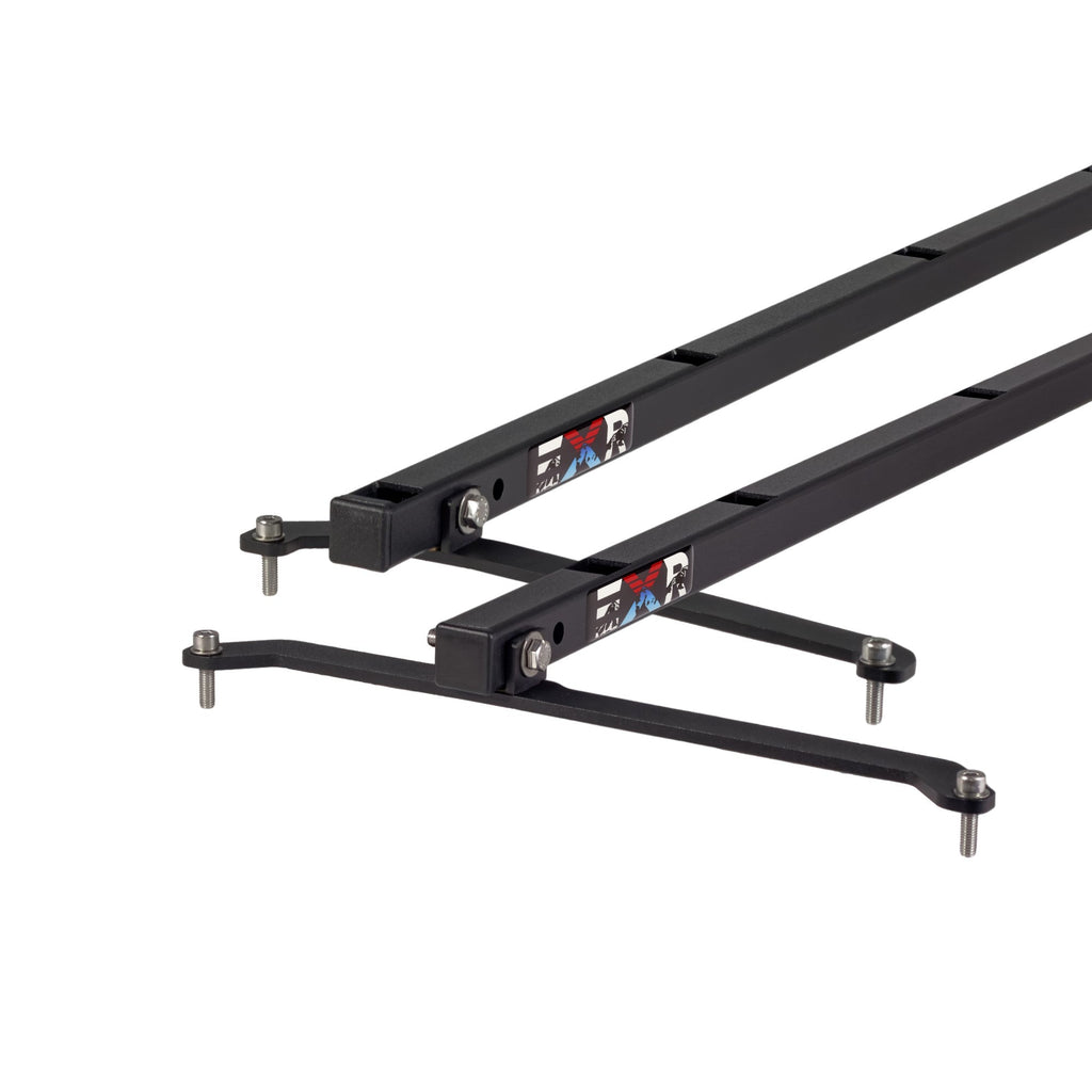 EXR SOFT TOP (or No Top) ROOF RACKS, 2 Heavy Duty xBars, fits Jeep Wrangler JL 2Dr (EXR6442)