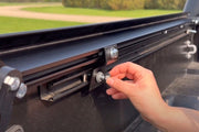 Utility Tracks Of The Fas-Top Solo Soft Truck Topper For Toyota