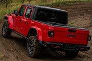Fas-Top Traveler Truck Tonneau & Topper For Jeep With The Tonneau Cover Deployed