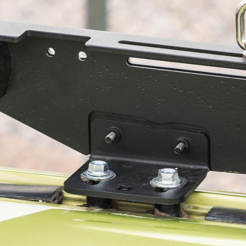 feet of the Prinsu Pro Roof Rack For Toyota 4Runner 5th Gen 2010-2024