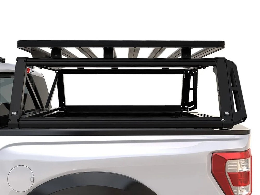 Side View Of The Installed Front Runner Ford F150 Pro Bed Rack