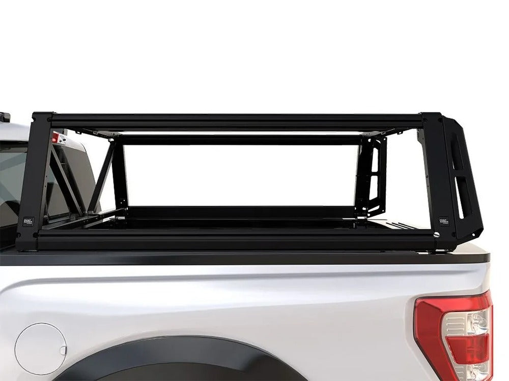 Side View Of The Installed Front Runner Ford F150 Pro Bed Rack