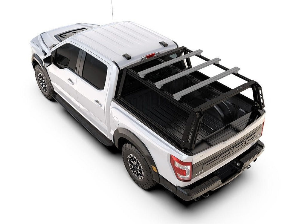 Front Runner Ford F150 Pro Bed Rack With Load Bars Mounted