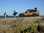 Side View Of The Mounted Front Runner Land Cruiser Roof Rack