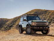 Front Runner Slimline II Ford Bronco Roof Rack Installed Front View