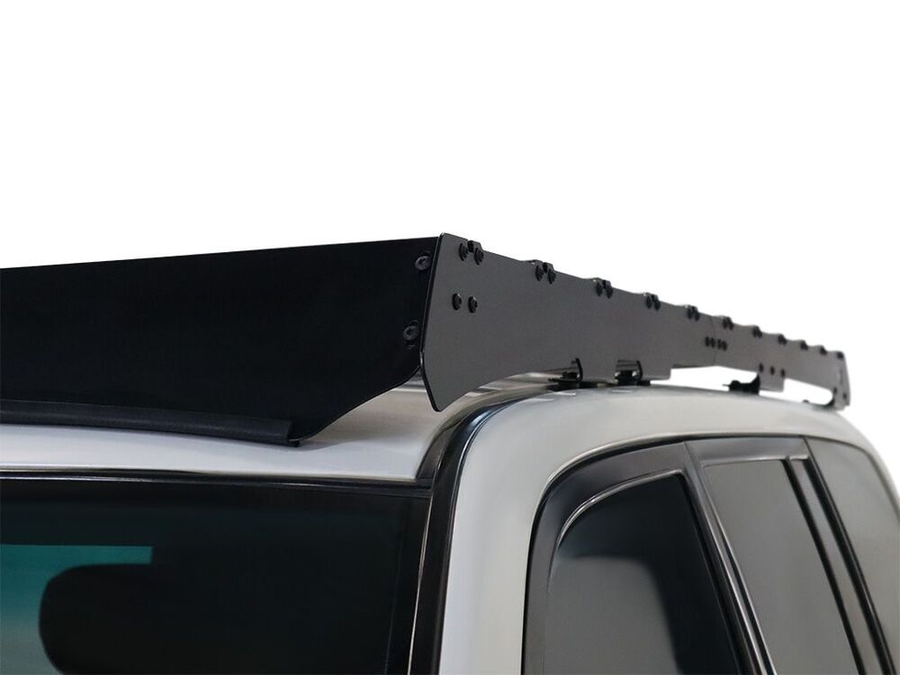 CLose Up View Of The Wind Faring On The Front Runner Slimsport Toyota LC 100 Series Roof Rack