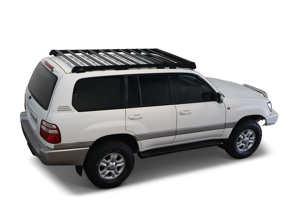 Side View Of The Front Runner Slimsport Toyota LC 100 Series Roof Rack