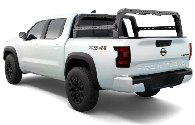 Tuwa pro Bed Rack over white nissan frontier