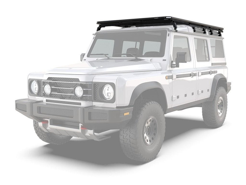 Front Runner Slimline 3 Roof Rack Kit installed on Ineos Grenadier