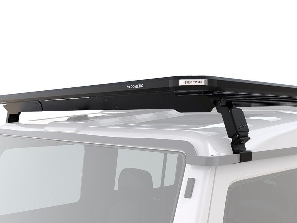 Front Runner Slimline 3 rack on Ineos Grenadier side profile view