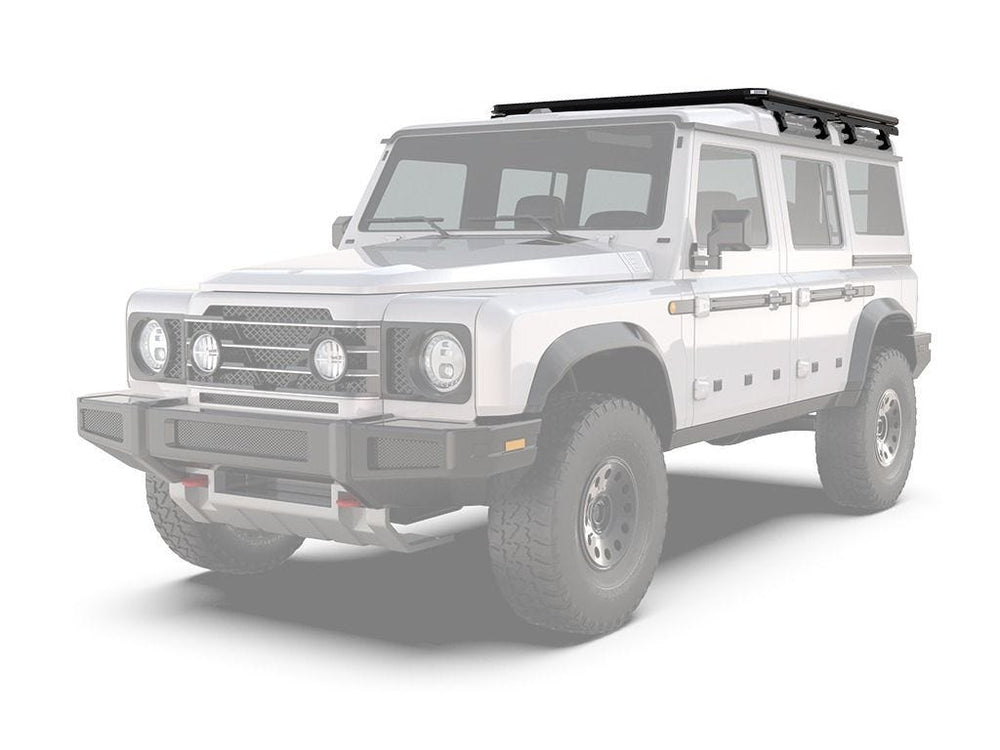 Front Runner 3/4 Slimline 3 Roof Rack Kit installed on Ineos Grenadier