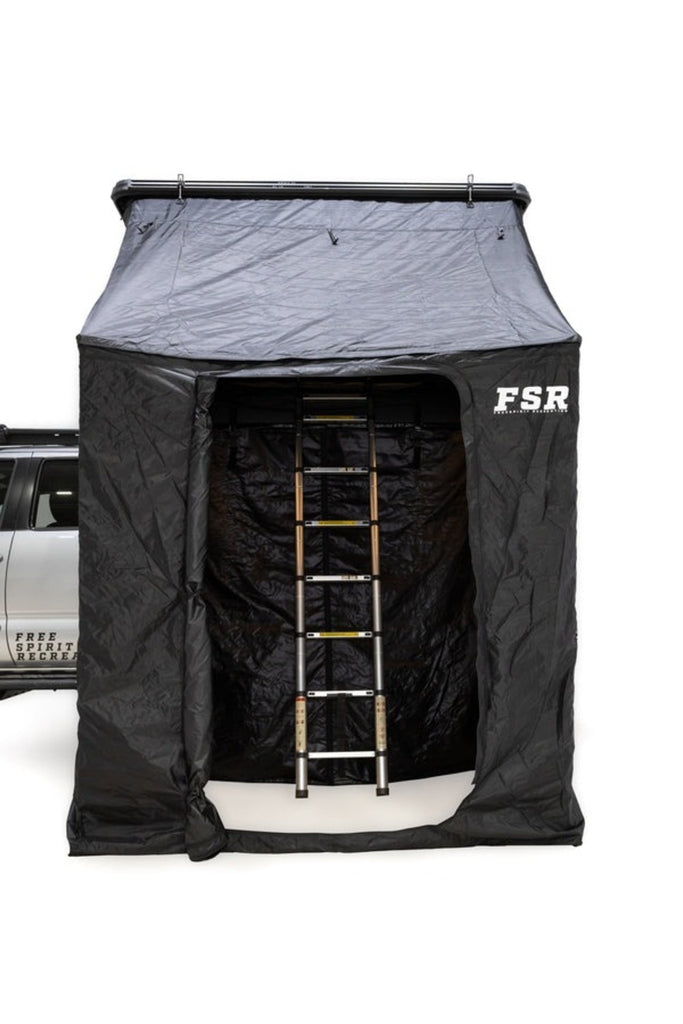 Front View Of The FSR Awn-X Annex With Opened Door